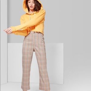 TRENDY Wild Fable plaid cropped pants